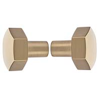 Hexagon Shower Door Knobset, Pair, DWD-SD-86458