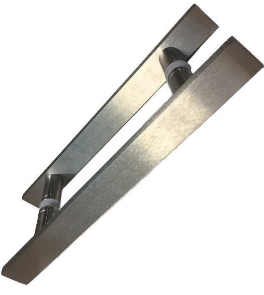 Sutter Satin Stainless Steel Glass Door Pull