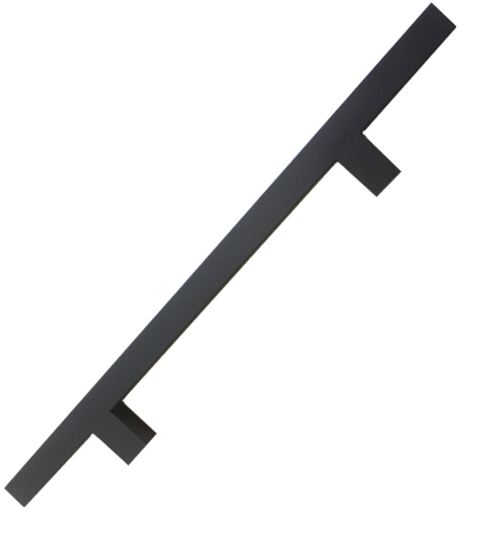 24 Inch Oil Rubbed Bronze Square Ladder Pull
