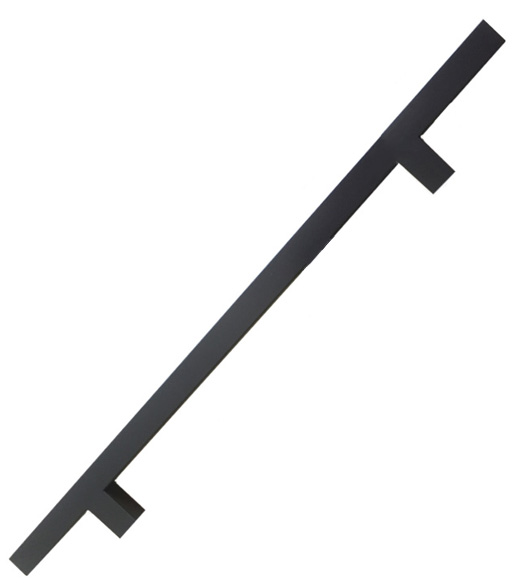 Modern 36 Inch Oil Rubbed Bronze Square Pull