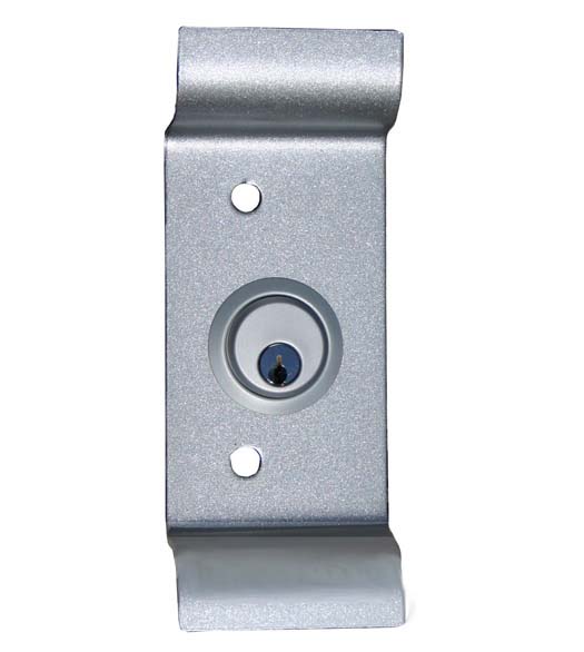 Panic Device Pull Plate with Rim Cylinder