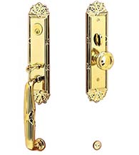 Regency Mortise Handleset, Emtek 3307