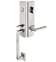 Stainless Steel Mormont Handleset, Emtek S3301