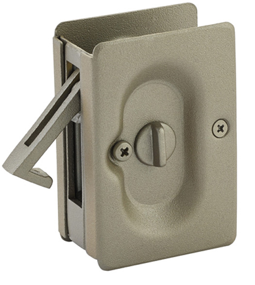 Solid Brass Pocket Door Privacy Lock