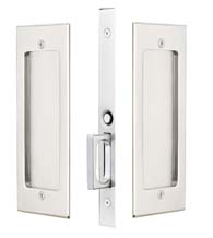 Modern Rectangular Passage Pocket Door Set, Emtek 2114