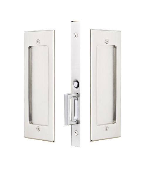 Modern Passage Mortise Pocket Door Hardware