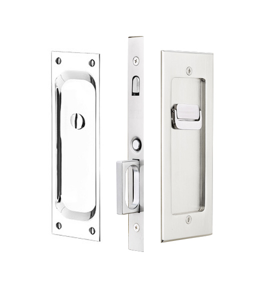Modern Privacy Mortise Pocket Door Hardware