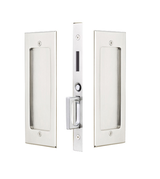 Modern Mortise Pocket Door Hardware