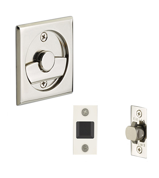 Square Pocket Door Privacy Set