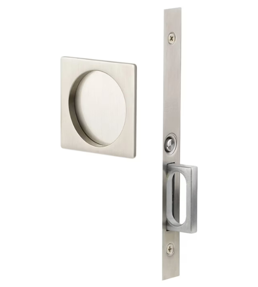 Square Passage Mortise Pocket Door Set