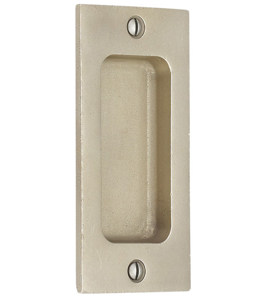 4 Inch Sandcast Bronze Recessed Pull