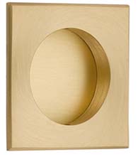 2-1/2 Inch Square Flush Pull, Emtek 2213