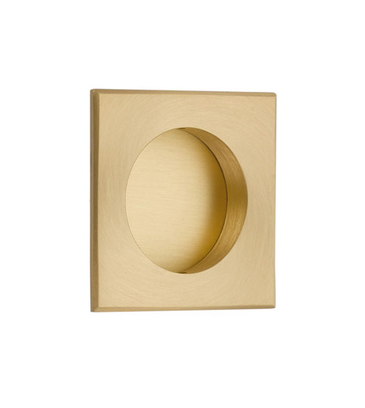Square 2-1/2 inch x 2-1/2 inch Flush Pull