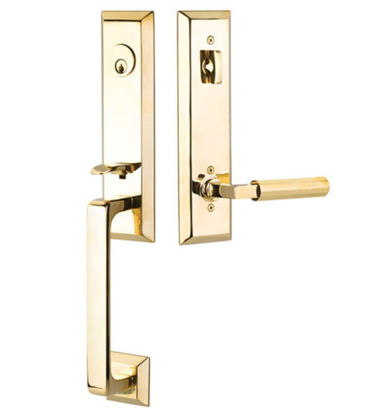 Transitional Heritage Mortise Entrance Set