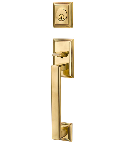 Retro Hamden Entry Door Handleset
