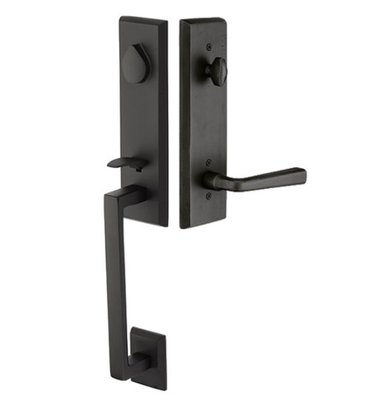 3/4 Escutcheon Rectangular Handleset