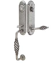 Wrought Steel Lafayette Handleset, Emtek 461111