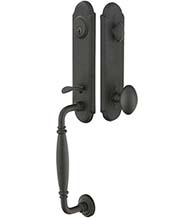 Wrought Steel Normandy Handleset, Emtek 461131