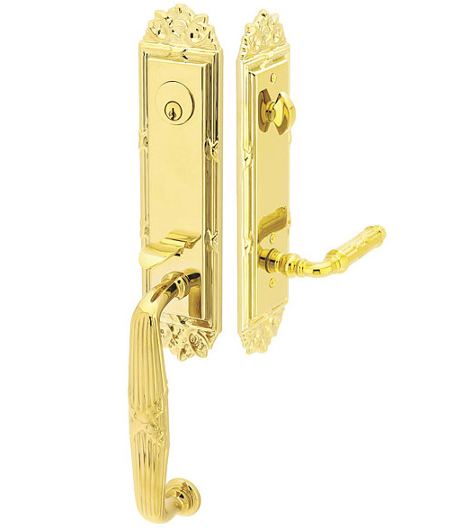 Emtek Ribbon & Reed Door Handleset