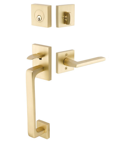 Modern Baden Entry Door Handleset