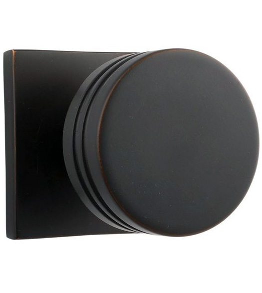 Bern Knob with Square Rose