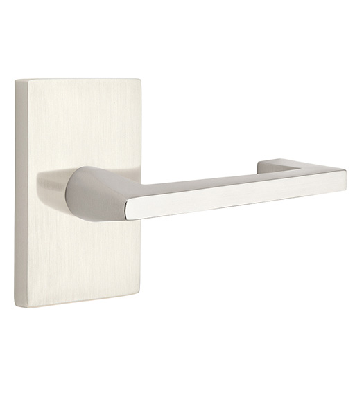 Argos Lever with Modern Rectangular Rosette