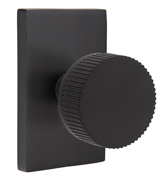 Conical Ridged Knob and Rectangular Rose