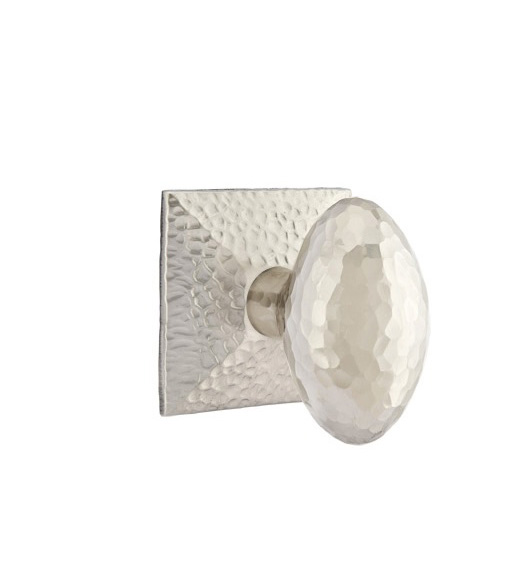 Hammered Egg with Hammered Rosette