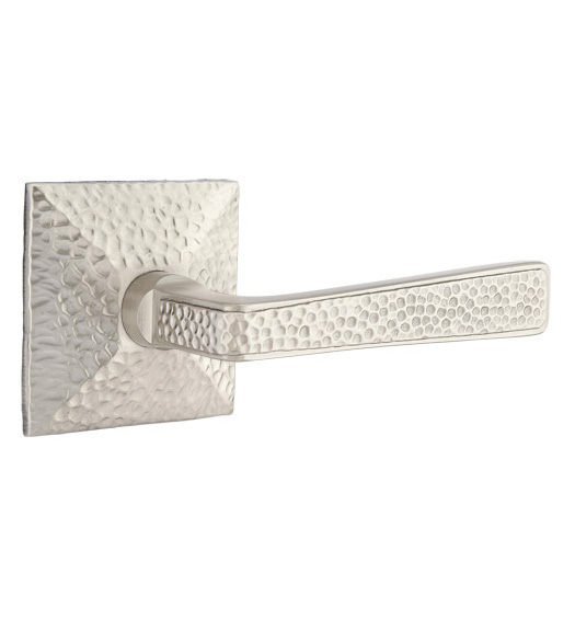Hammered Lever with Hammered Rosette