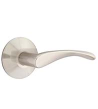 Triton Lever with Round Rose, Emtek 5057TRT