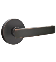 Geneva Lever with Round Rose, Emtek 5059GV