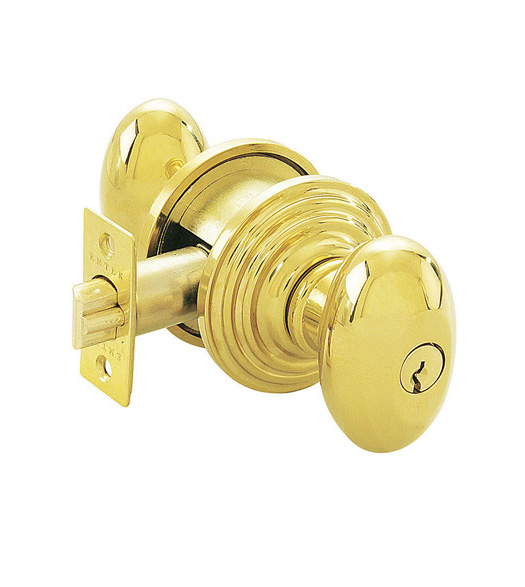 Keyed Egg Knob with Regular Rosette
