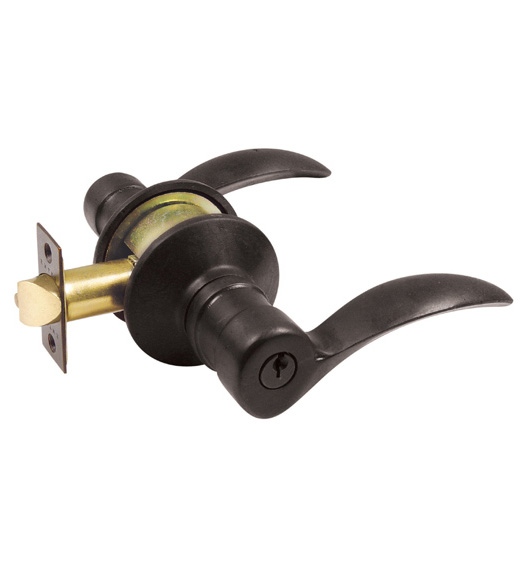 Bronze Durango Key in Lever with Round Rose
