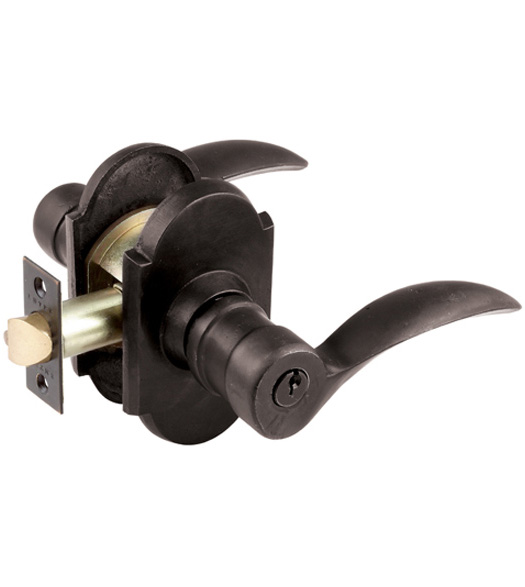 Durango Key in Lever with Arched Rose