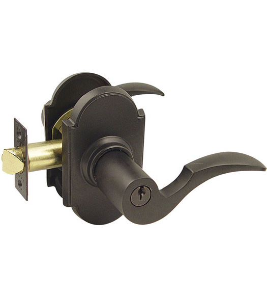 Cortina Key in Lever with Arched Rose