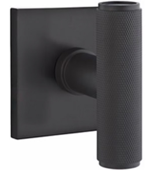 Ace Knurled Knob with Square Rose