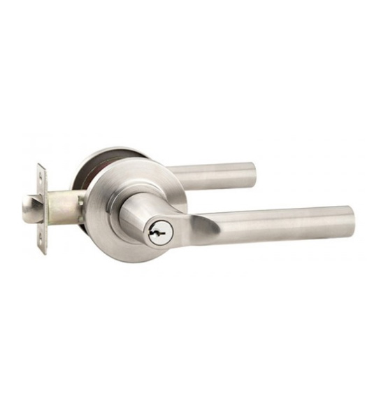 Keyed Hanover Lever with Modern Disk Rosette