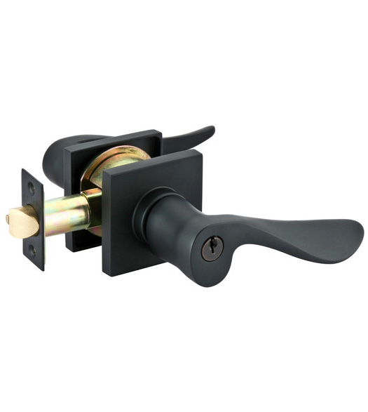 Luzern Key in Lever with Square Rose