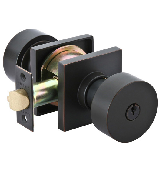 Round Key in Knob with Square Rosette