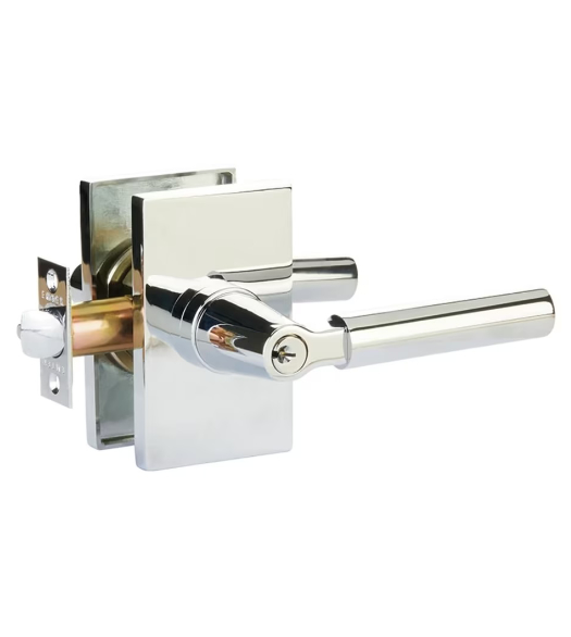 Helios Key in Lever with Rectangular Rose