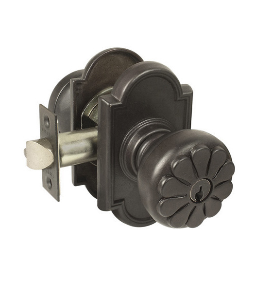 Keyed Petal Knob with #11 Rosette