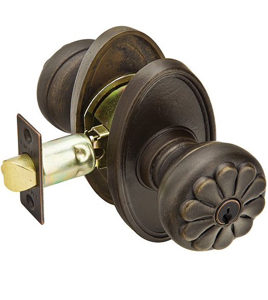 Keyed Petal Knob with #14 Rosette
