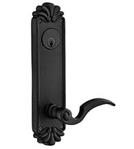 10-1/8 Inch #16 Tuscany Sideplate Lockset, Emtek 6620