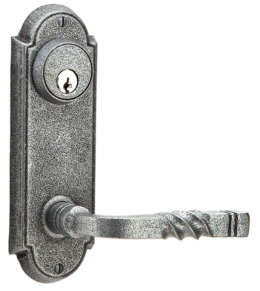 #5 Wrought Steel Sideplate Lockset