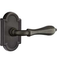 Octagon Lever with Arched Rose, Emtek 70511OCL