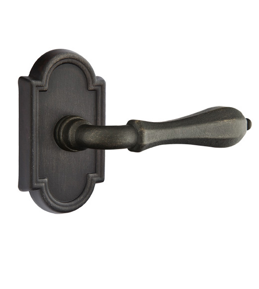 Cast Bronze Octagon Lever with #11 Rose