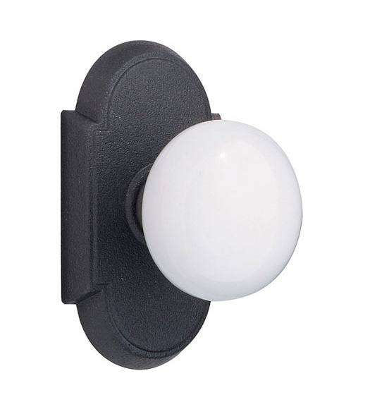 Madison Ivory Knob with # 1 Rosette