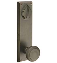 Sandcast Rectangular Lockset, Emtek 7565