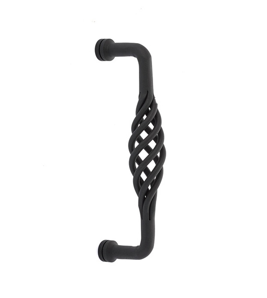 Basket Grab Wrought Steel 8 Inch Door Pull