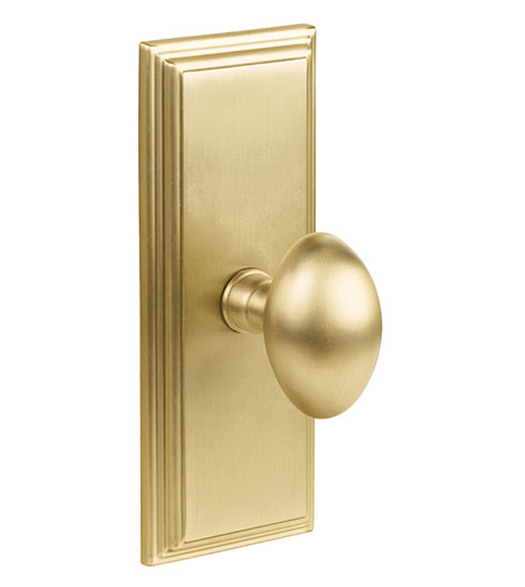 Egg Knob with 7 Inch Wilshire Sideplate